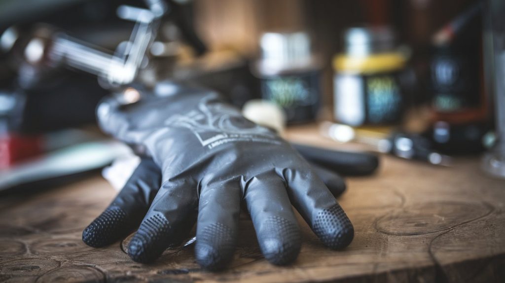 Tipos de guantes para tatuajes