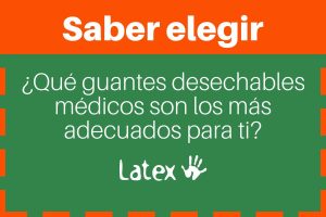 Guantes desechables médicos